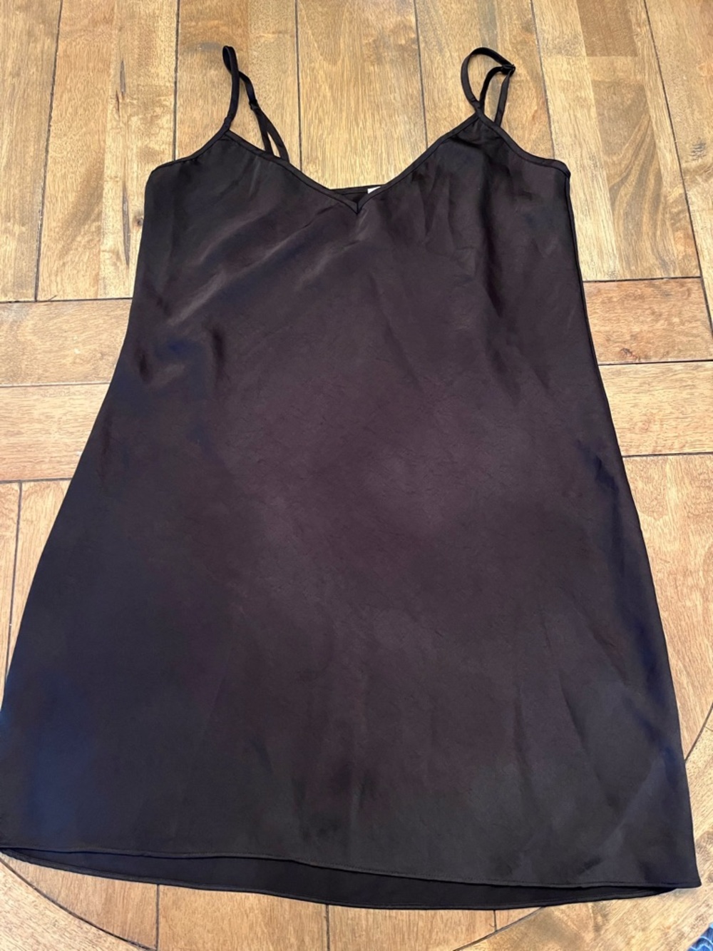 Wilfred Black Mini Slip Dress size Medium - Picture 3 of 8